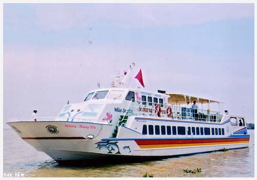 Đại lý vé tàu cánh ngầm Mekong - Hoàng Yến