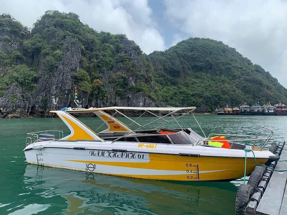 Tour Cano ghép đoàn vịnh Lan Hạ Cát bà